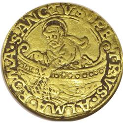 Papal States. Sixtus IV gold Fiorino di Camera ND (1471 