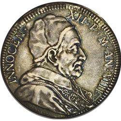 Papal States. Innocent XII Year VIII (1698), 
