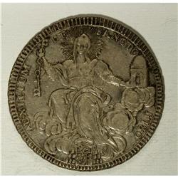 Papal States. Pius VI Scudo 1780-VI, 