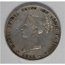 Parma. Maria Luigia 5 Lire 1815, 