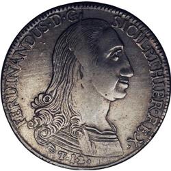 Sicily. Ferdinando III 12 Tari 1796-Nd-OV, 