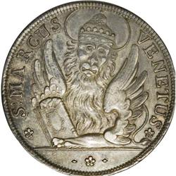 Venice. Alviso Mocenigo IV Silver Osella 1774 GMB, 