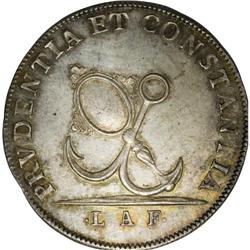 Venice. Alviso Mogenigo IV Silver Osella 1778-LAF, 