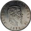Image 1 : Vittorio Emanuele II silver 5-Lire 1874-M BN, KM-8.3, C 