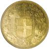 Image 2 : Umberto I gold 100-Lire 1888-R, KM-22, MS61 NGC, proofl 