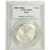 Image 1 : Meiji 36 (1903) 1 Yen, KM-YA25.3, MS64 PCGS. Brilliant 