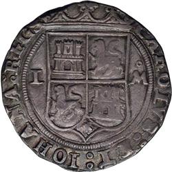 Carlos and Johanna 4 Reales, late series (1542-55),assa 