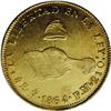Image 1 : Hand on Book gold 8 Escudos 1864-Ho FM/PR, KM-383.8, Ch 