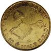 Image 1 : Hand on Book gold 8 Escudos 1858-Mo FH, KM-383.9, XF40 