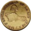 Image 1 : Hand on Book gold 8 Escudos 1862-Mo CH, KM-383.9, AU50 