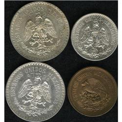 Miscellaneous quartet consisting of: 20 Centavos 1955, 