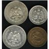 Image 1 : Miscellaneous quartet consisting of: 20 Centavos 1955, 