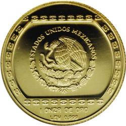 Estados Unidos modern gold 100 Pesos 1993, KM-587, Hach 