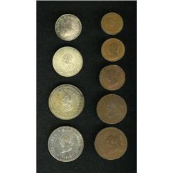 Revolutionary coinage, nice Oaxaca collection: (1) 1c c 