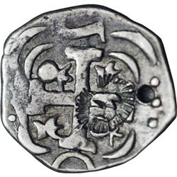 Granada. Spanish colonial 1 Real (18)24, KM6, Flores 7, 