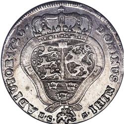 Frederick IV Krone/4 Mark 1726 HCM, 