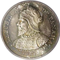 Republic 50 Centesimos 1904, 