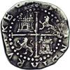 Image 2 : Felipe II cob 1/2 Real ND (1556-98), Cayon type 28, Die 