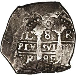 Carlos II cob 8 Reales 1685-R, KM24, choice lightly ton 