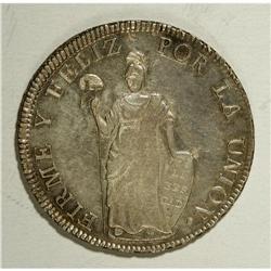 Republic - Trio of Cuzco 8 Reales, KM142.4, 1832-B, sup 