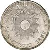 Image 1 : Republic of South Peru 8 Reales 1838-MS Cuzco, 