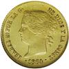 Image 1 : Spanish Philippines. Isabella II gold 4-Pesos 1864, KM- 