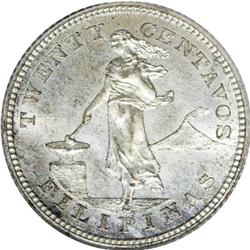 USA Administration 20 Centavos Proof 1905, 