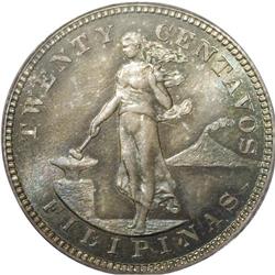 USA Administration 20 Centavos Proof 1906, 