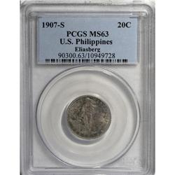 USA Administration 20 Centavos 1907-S, 