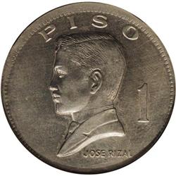 Jose Rizal C-N Piso error 1972, KM-203 for type, "Mint 