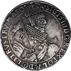 Sigismund III Talar 1630-II, KM48.5, choice toned VF, a 