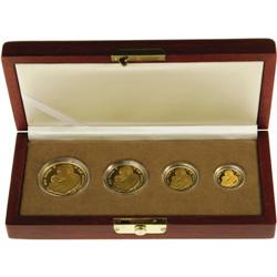 Pope John Paul II gold Proof Set 1988, KM174-177, the f 