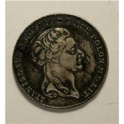 Pair of Early Silver Crowns, KM54 Wladislaus IV Talar 1 