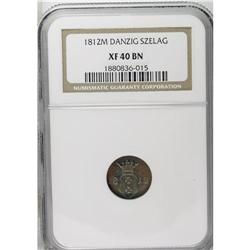 Danzig. Trio of Copper Types, KM135 Schilling (Szelag) 