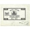 Image 1 : Danzig 20 Gulden Printer''s Proof 2-1-1932, Pick 60, ni 