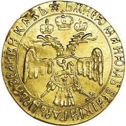 Mikhail Fedorovich. Gold Novodel 3/4 Ducat ND (1613-45) 