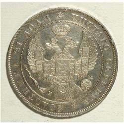 Nicholas I. Rouble 1832 C??-H?Bit-159, lightly cleaned 