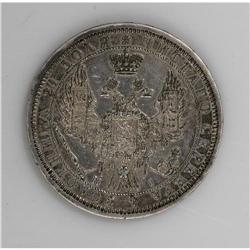 Nicholas I. Rouble 1855 C-, Bit-235, Uzd-1720, Juli 