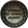 Image 1 : Nicholas I. Copper Pattern Rouble 1845, by Thonnelier, 