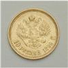 Image 2 : A gold pair including: (2) 10 Roubles 1899 A?, F-178 