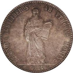 Republic silver 5 Lire 1898-R, KM-6, MS64 PCGS, a reall 