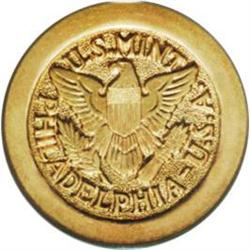 Kingdom gold Pound (1947), KM-35, struck at the U.S. Mi 