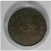 Image 4 : One Dollar in copper 1791, KM-6a, lightly handled Proof 