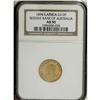 Image 3 : Republic gold Half Pond 1894, KM-9.2, AU50 NGC Reserve 