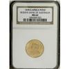 Image 3 : Republic gold Pond 1898, KM-10.2, MS62 NGC Reserve Bank 