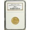Image 3 : Republic gold Pond 1898, KM-10.2, MS63 NGC Reserve Bank 