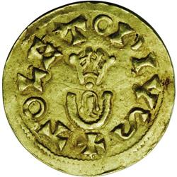 Visigoth Spain, Sisebuto (612-621) gold Tremesis, Cayon 