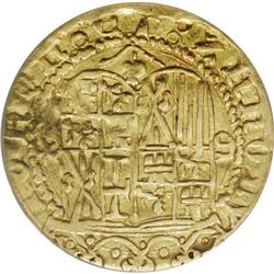 Carlos & Juana (1516-56) gold Escudo, Fr-153, VF25 ICG 