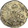Image 1 : Flanders. Charles II 1/2 Patagon 1675, KM66, unlisted d 