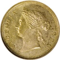 Victoria silver 5 Cents 1873, KM-10, one of several ear 